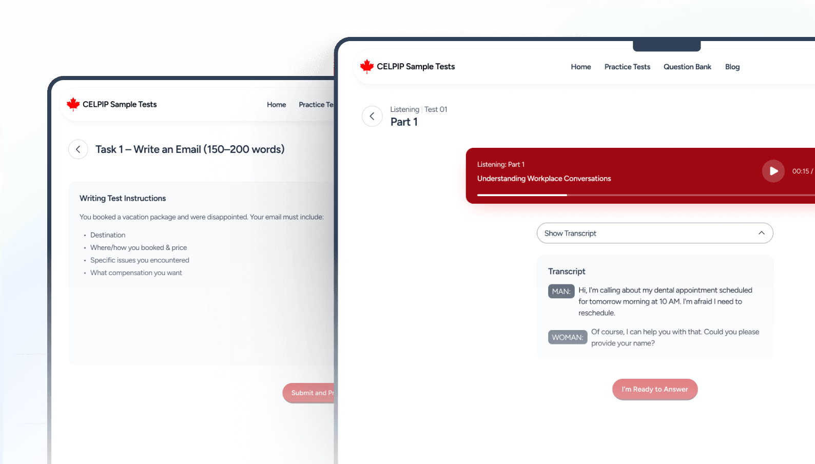 Practice That Mirrors the Real Exam