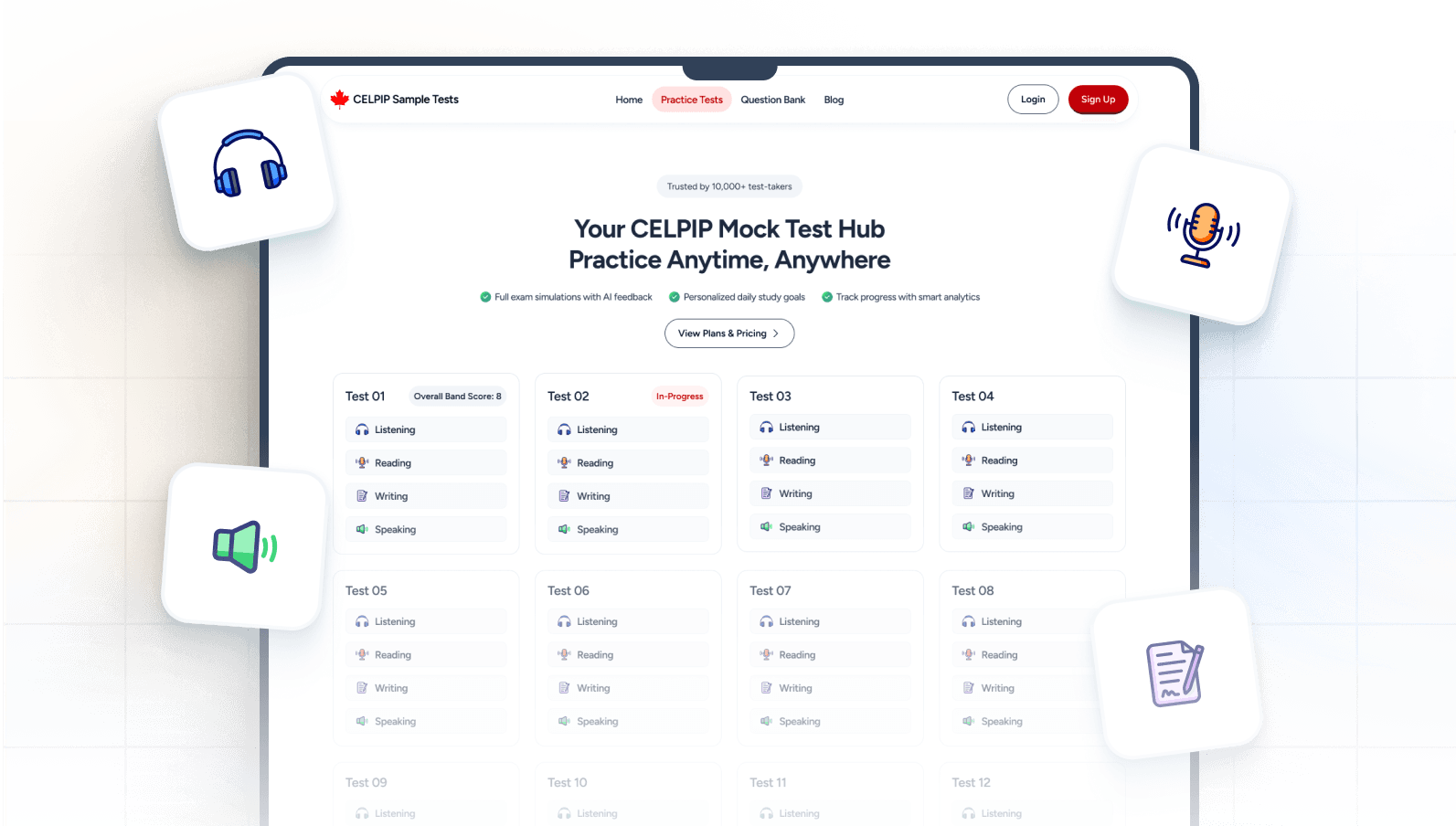 Unlimited Practice. Real Results.